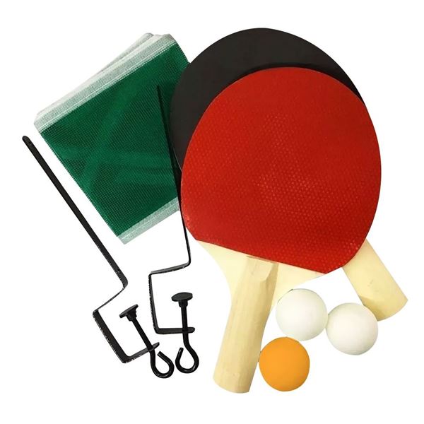 Kubo. Set de Ping Pong Con Red Adaptable