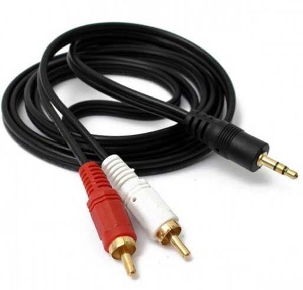 Kubo. Cable Spica a Rca 3M Audio Jack 3.5mm