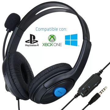 Imagen de Auriculares Gamer Con Microfono Para Ps4 Xbox Pc Celular