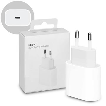 Cargador Iphone 13 pro max 20W incluye cable Tipo C – Lightning – TECHNET
