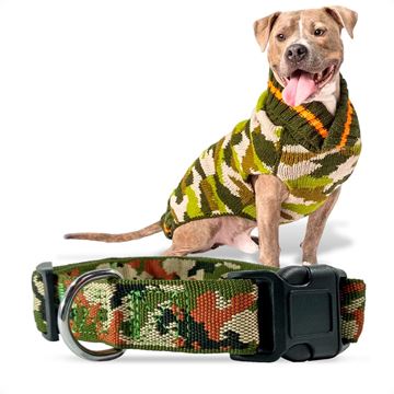 Imagen de Collar Regulable Camuflaje Grueso Para Mascota Perro