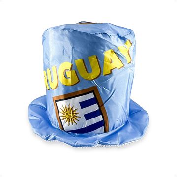 Imagen de Gorro Sombrero Cotillón Uruguay Alenta A La Celeste En El Mundial