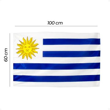 Imagen de Bandera De Uruguay 60x100cm