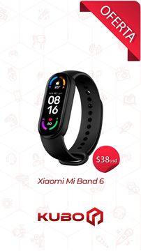 Imagen de Xiaomi Mi Band 6 Amoled Reloj Cardiaco Inteligente Fitness