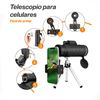 Imagen de Lente Zoom 40x60 Telescopio + Tripode Y Brujula Para Celular