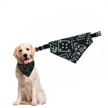 Imagen de Collar Bandana Individual Ajustable Para Mascotas (Collar Con Pañuelo)