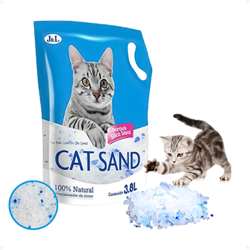 Imagen de Arena Para Gatos Cat Sand Silicagel 3.8 Lt