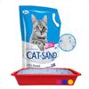 Imagen de Kit Sanitario Para Gatos Bandeja Sanitario + Cat Sand 3.8lt