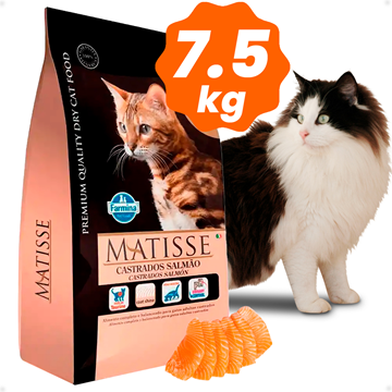 Imagen de Alimento Comida Para Gato Adulto Castrado Premium Quality Salmon 7.5kg