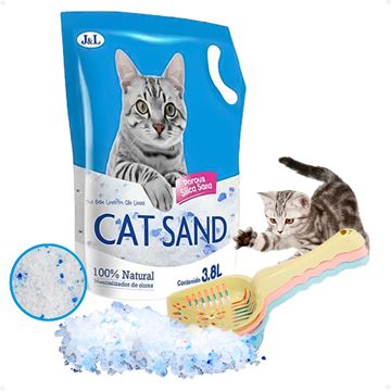Imagen de Cat Sand Silicagel 3.8 Lt + Regalo